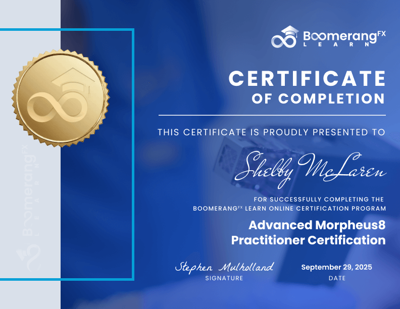 Certification-Morpheus8